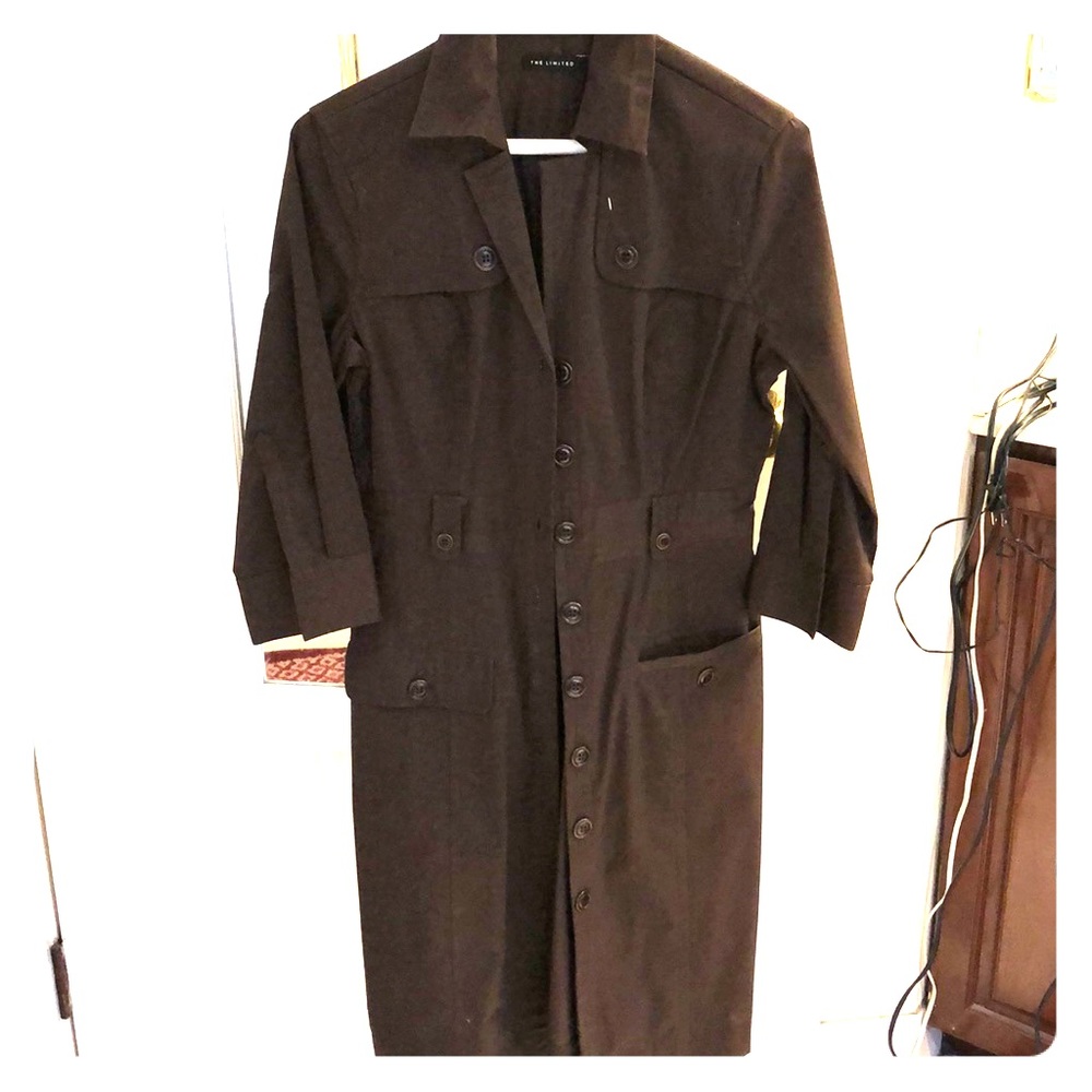 The Limited- Brown Trench Coat
